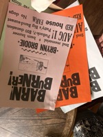 Barn Burner event posters